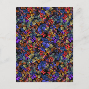 Schmetterlingseffekt Postkarte