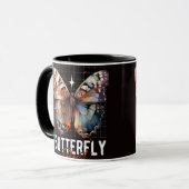 Schmetterlingseffekt-Tasse Tasse (Vorderseite Links)