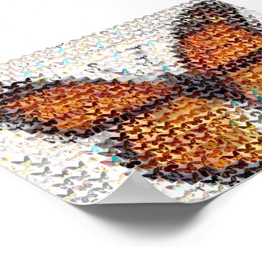 Schmetterlingseffekte Poster (Ecke)