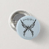 Schmetterlingseffektknopf Button (Vorne & Hinten)