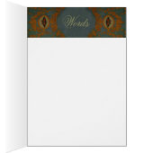 Schmetterlingseide ~ Karte / Einladungen (Innen (Rechts))