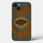 Schmetterlingseidenmatte ~ iPad Plastic 2/3/4 Case (Rückseite)