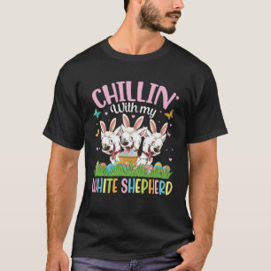 Schmetterlingseier Chillin mit meiner weißen Schäf T-Shirt