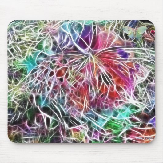 Schmetterlingsenergie Mousepad (Vorne)