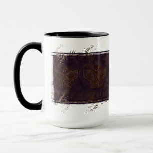 Schmetterlingsengel und Wirbel Combo-Tasse Tasse