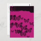 Schmetterlingsereernität Postkarte (Vorne/Hinten)