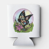 Schmetterlingsergebenheit Dosenkühler (Rückseite)