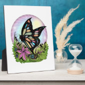 Schmetterlingsergebenheit Fotoplatte (Seite)