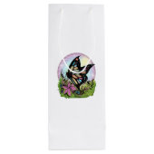 Schmetterlingsergebenheit Geschenktüte Für Weinflaschen (Rückseite)