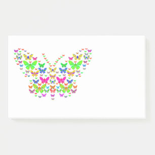 'Schmetterlingsexplosion' Post-It® Notes, 10" x 6" Post-it Klebezettel