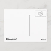 Schmetterlingsfahrten Postkarte (Rückseite)
