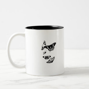 Schmetterlingsfamilie Zweifarbige Tasse