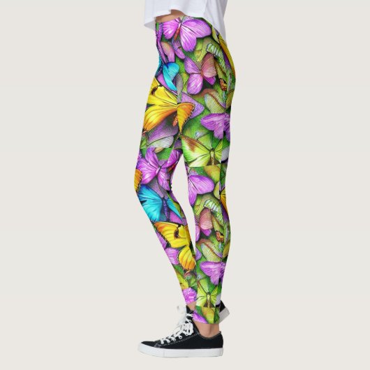 Schmetterlingsfarbe Leggings (Links)