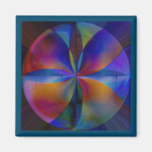 Schmetterlingsfarben Magnet