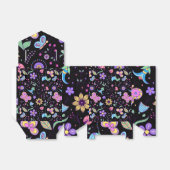 Schmetterlingsfarben und Niedliche Blume Geschenkschachtel (Ungefaltet)