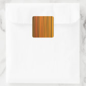 Schmetterlingsfarbenaufkleber Quadratischer Aufkleber (Tasche)