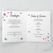 Schmetterlingsfeier Karte (Innenseite)