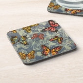 Schmetterlingsfeld Getränkeuntersetzer (Linke Seite)