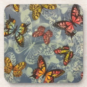 Schmetterlingsfeld Getränkeuntersetzer (Vorderseite)