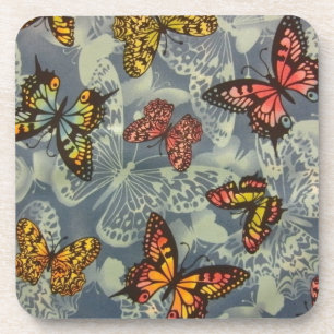 Schmetterlingsfeld Getränkeuntersetzer