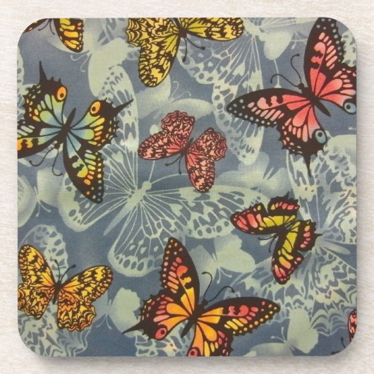 Schmetterlingsfeld Getränkeuntersetzer (Vorderseite)
