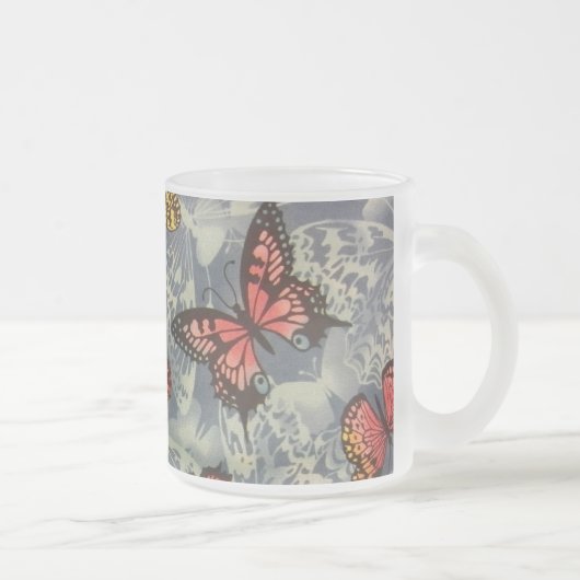 Schmetterlingsfeld Mattglastasse (Rechts)