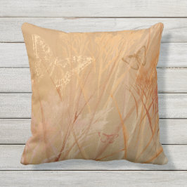 Schmetterlingsfelder HerbstWiesengras Kissen Für Draußen