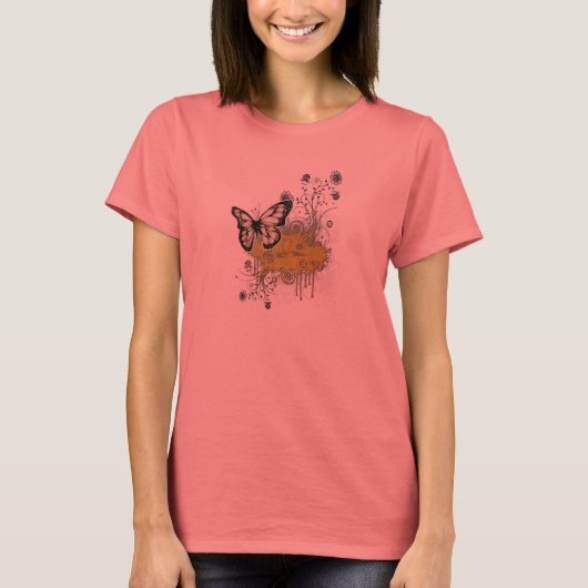 Schmetterlingsfelder T-Shirt (Vorderseite)