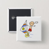 Schmetterlingsfigur Parasailing Knöpfe Button (Vorne & Hinten)