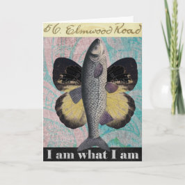 Schmetterlingsfisch, Vatertag Karte