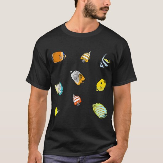 Schmetterlingsfische T-Shirt (Vorderseite)
