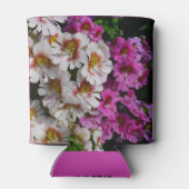 Schmetterlingsfliege Blume Weißrosa und Lila Dosenkühler (Rückseite)