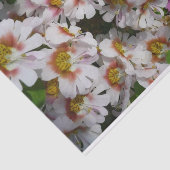 Schmetterlingsfliege Blume Weißrosa und Lila Seidenpapier (Ausschnitt)