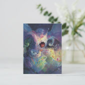 Schmetterlingsfliege-Glitzern*** Postkarte (Stehend Vorderseite)