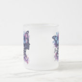 Schmetterlingsfliege-Silhouette, Selbstfindung, se Mattglastasse (Mittel)