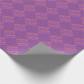 Schmetterlingsfliegen Geschenkpapier (Ecke)