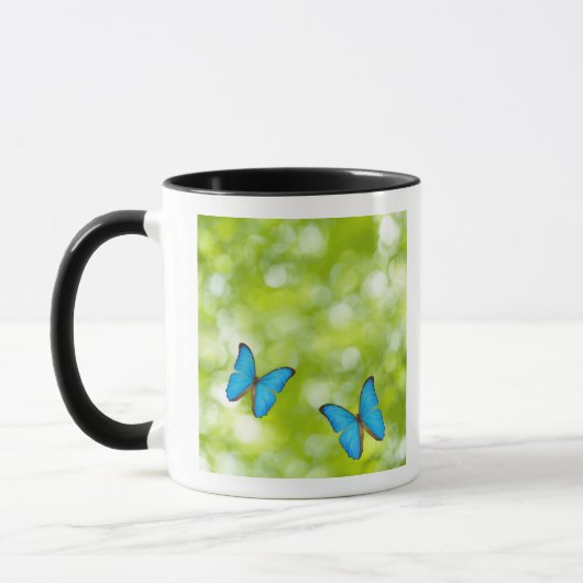 Schmetterlingsfliegen Tasse (Links)