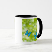 Schmetterlingsfliegen Tasse (VorderseiteRechts)