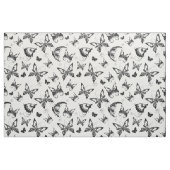 Schmetterlingsflug Schwarz/Weiß 2 Stoff (Fat Quarter (45,7 x 55,9 cm))