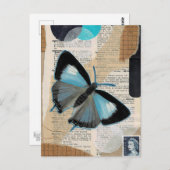 "Schmetterlingsflüge" - Ausschließlich Postkarte (Vorne/Hinten)