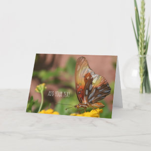 Schmetterlingsflüge - Schmetterlingsfliege-Liebe Feiertagskarte