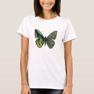 Schmetterlingsflügel aus oxidiertem Kupfer T-Shirt