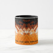 Schmetterlingsflügel des Monarchfalters Tasse (Zentrum)