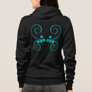 Schmetterlingsflügel Hoodie