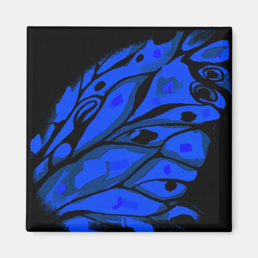 Schmetterlingsflügel Magnet (Vorne)