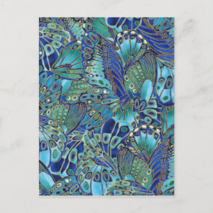 Schmetterlingsflügel Postkarte
