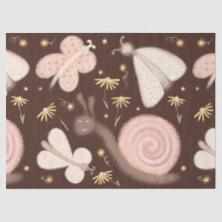 Schmetterlingsflüsterlinge aus Gewebepapier Seidenpapier