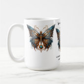 Schmetterlingsförderung Kaffeetasse (Links)
