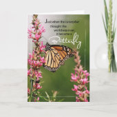 Schmetterlingsförderung Karte (Vorderseite)