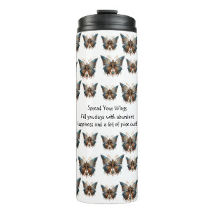 Schmetterlingsförderung Thermosbecher